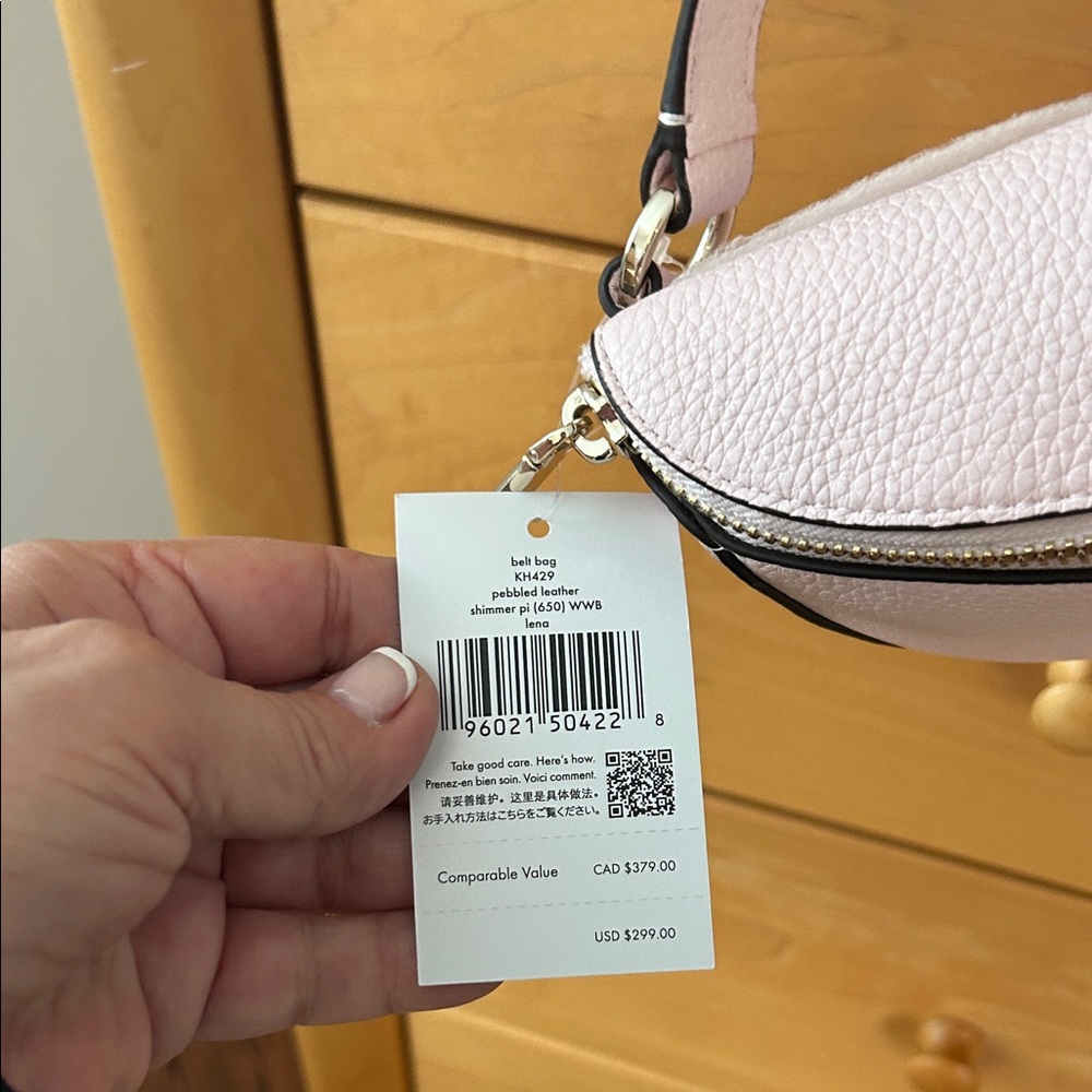 Kate Spade Light Pink Crossbody Bag, NWT - Picture 2 of 4